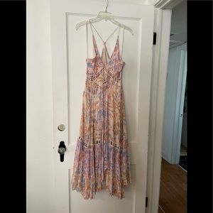 Strappy Floral midi dress.